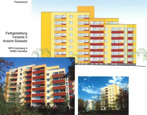 1,5 Zimmer-Wohnung in Harrislee - Nahe Ostseebad Wassersleben