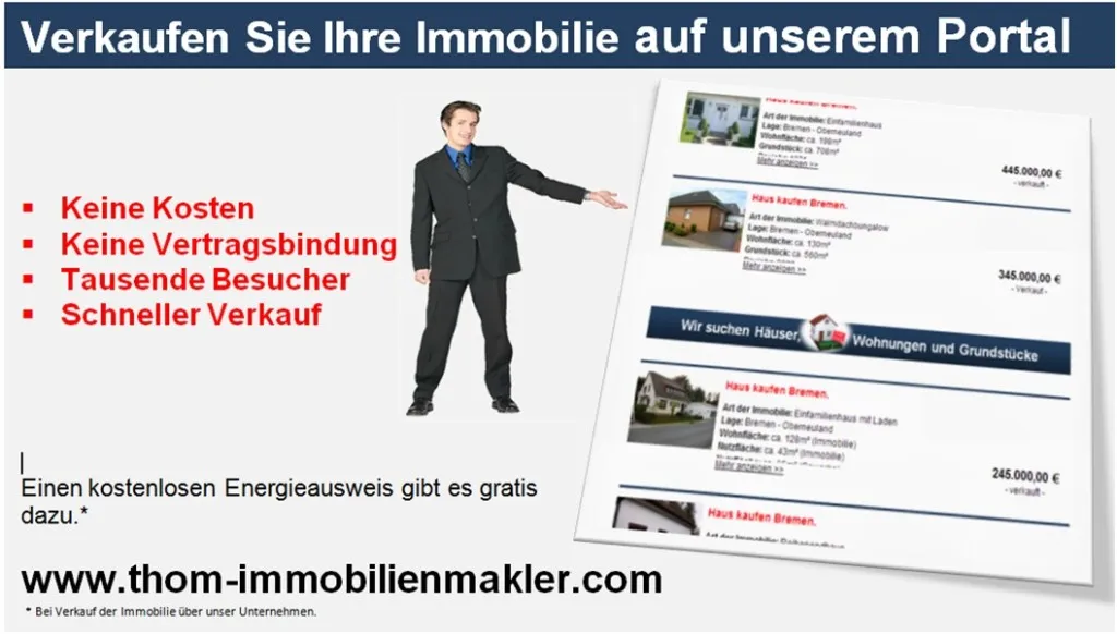 Grolland, Sebaldsbrück, Obervieland! Immobilien gesucht!
