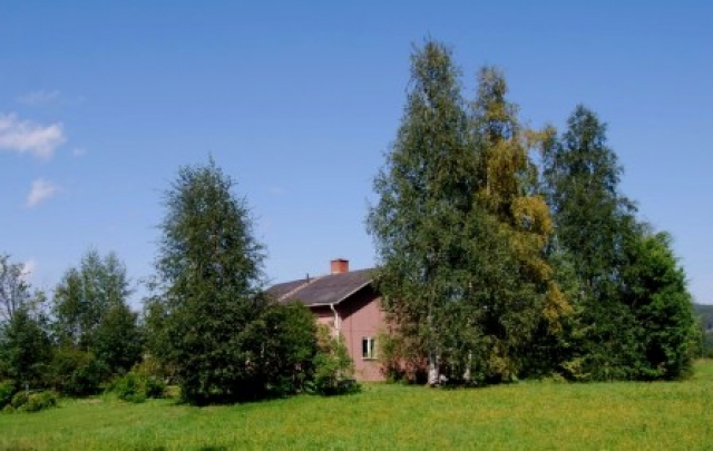 Altes Bauernhaus am Angermanfluss/Schweden