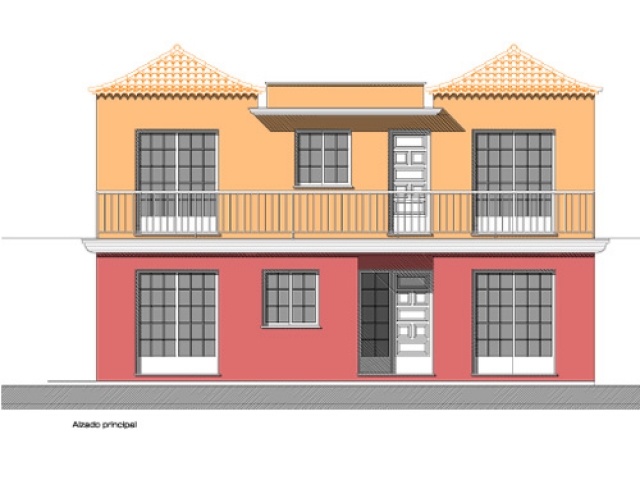 La Palma Immobilien - Grundstück inklusive Neubau auf der Kanareninsel La Palma