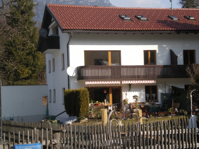 Grainau (Zugspitzdorf),sehr schöne 2 1/2 Zimmerwohnung mit unverbaubarem Gebirg