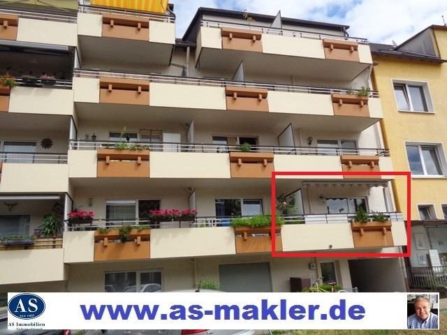  	 Picobello-Wohnung mit Einbauküche, Balkon, Garage und Stellplatz wird frei!